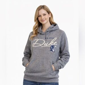 Vintage Duke Gray Hoodie Sweatshirt